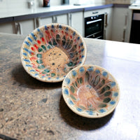 Peacock Glaze Combo Bowls